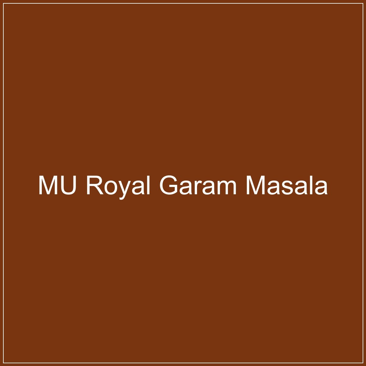 Shahi Garam Masala